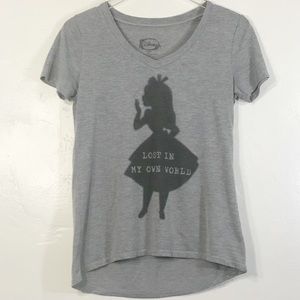 Disney Alice in Wonderland V-Neck T-shirt